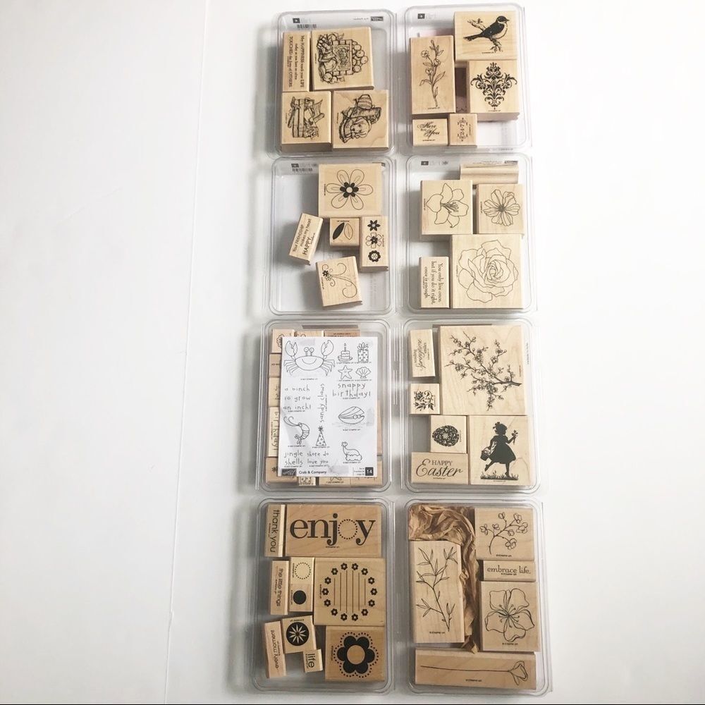 Stampin up Lot of 8 sets